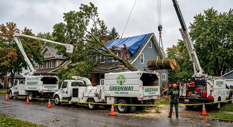 How Professional Tree Removal Helps After a Tree Falls on Your House