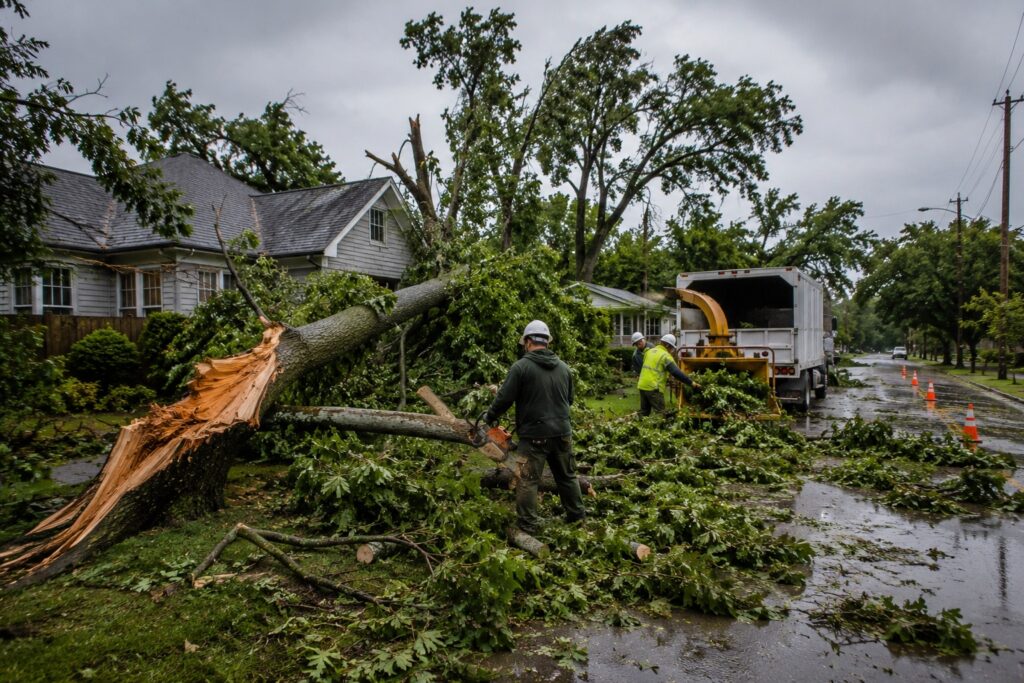 Storm Damage Tree Service 