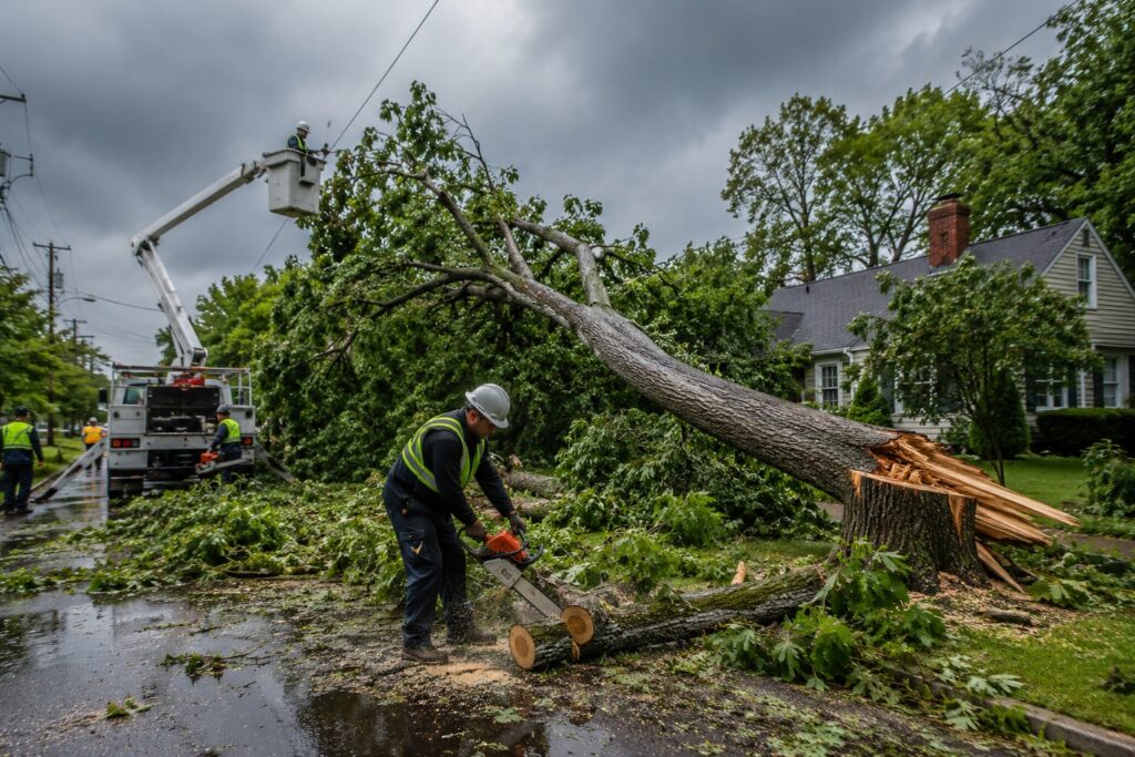 Storm Damage Tree Service 
